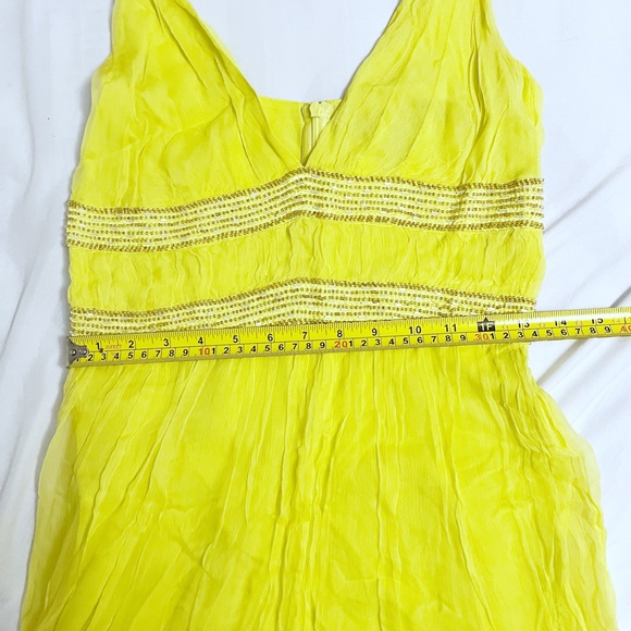 French Connection Grecian Yellow Dress - Picture 5 of 6